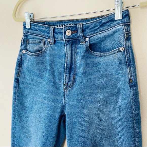 American eagle stretch high waisted mom jeans - Picture 7 of 8